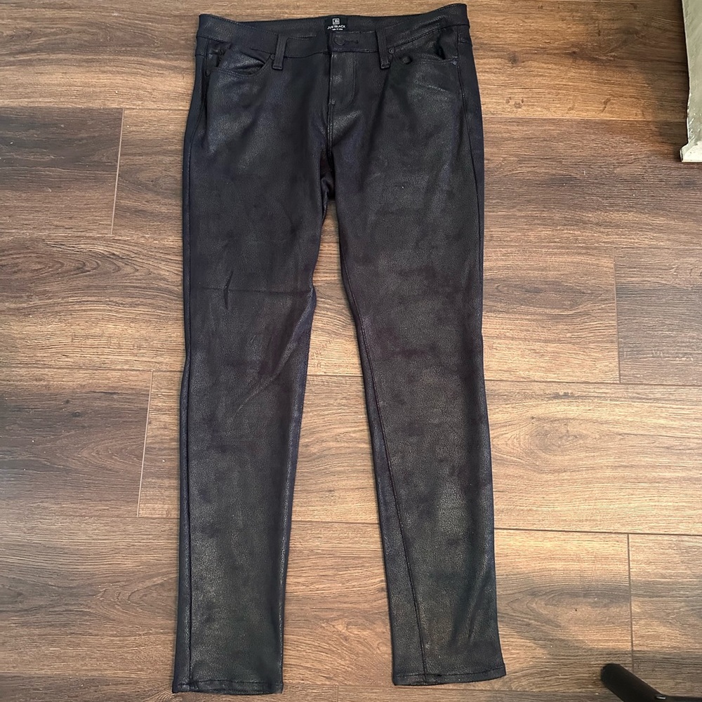 Justblack faux distressed leather pants size 29